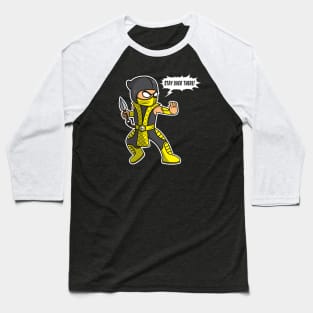 Social Distancing Scorpion Baseball T-Shirt